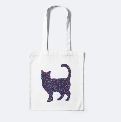 Halloween Cat Tote Bag